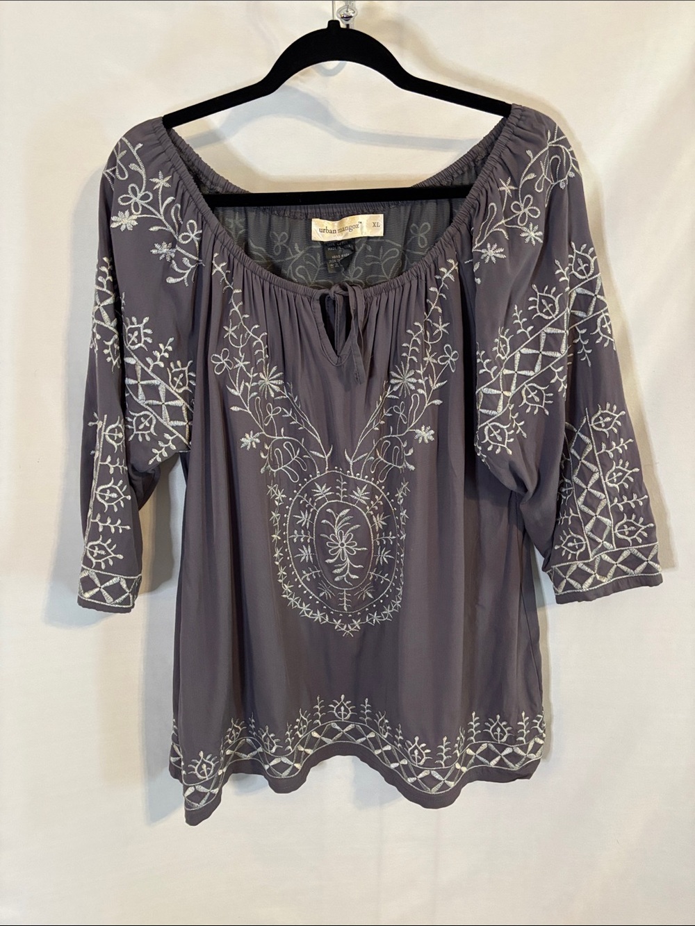 Urban Mangoz Boho Cotton Top Size XL